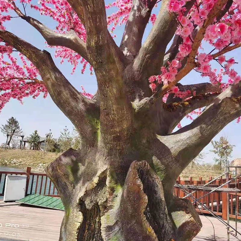 仿真桃花树